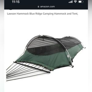 Lawson Blue Ridge Camping Hammock with Straps and Rain Tarp.